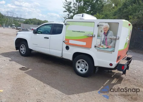 2021 Chevrolet Colorado 4Wd Long Box Wt из США, поврежденный, VIN 1GCHTBEN6M1290559